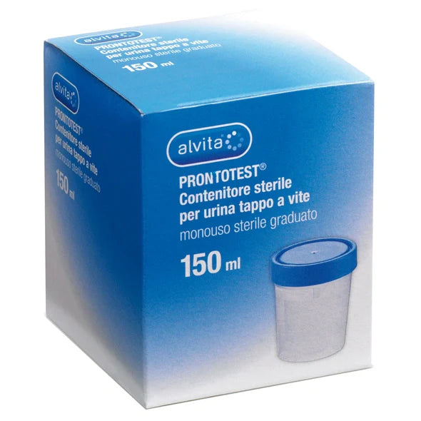 Alvita Prontotest Contenitore Urine 150 ml Dispositivo medico