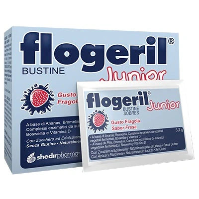 Shedir Pharma Flogeril Junior Fragola 20 bustine Integratori