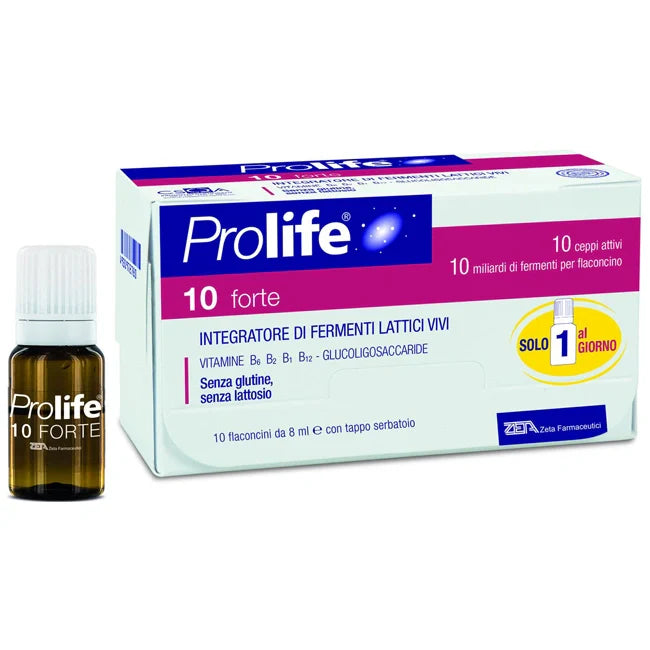 Zeta Farmaceutici Prolife 10 Forte 10 flaconcini da 8 ml Integratori