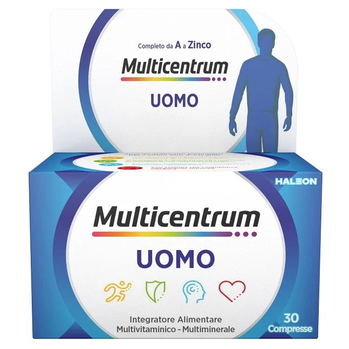 Haleon Multicentrum Uomo 30 compresse Integratori