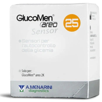 A.Menarini GlucoMen Areo Sensor 25pz Dispositivo medico