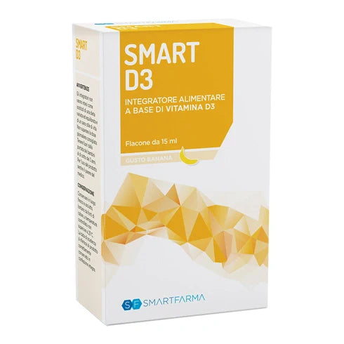 Smartfarma Smart D3 Gocce 15ml Banana Integratori