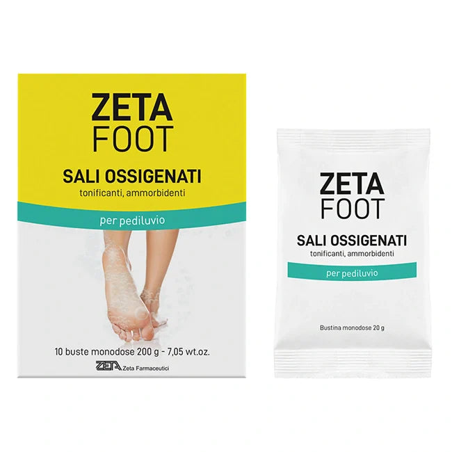 Zeta Farmaceutici Sali Ossigenati ZetaFoot 10x20g Parafarmaci