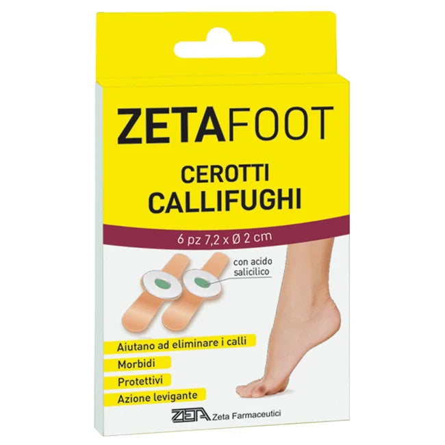 Zeta Farmaceutici Cerotti Callifughi ZetaFoot 6 pezzi Dispositivo medico