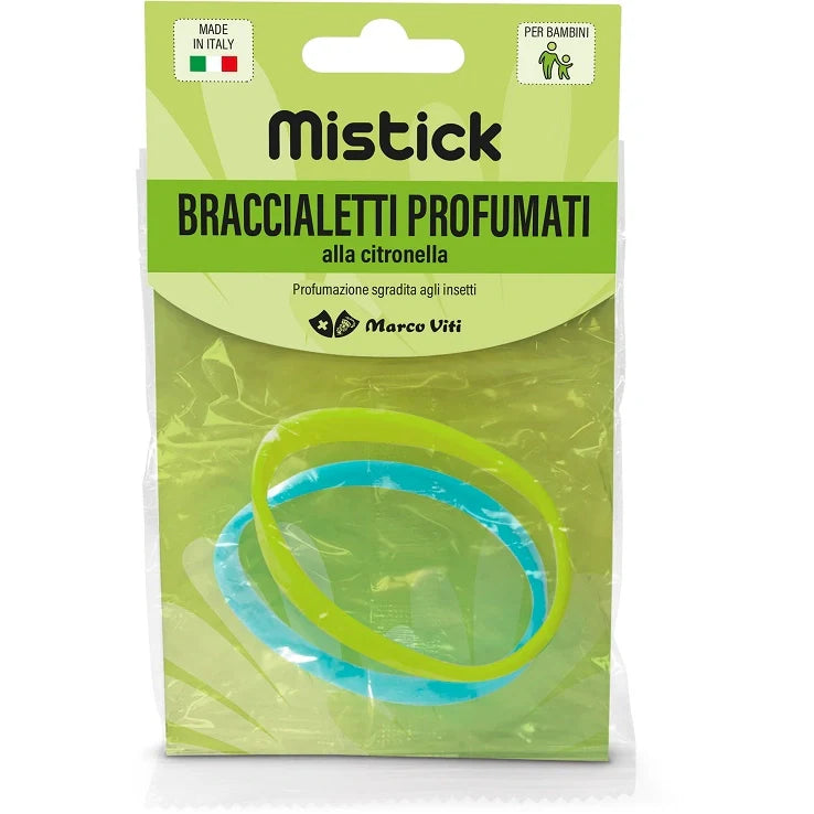 Marco Viti Mistick braccialetti profumati alla citronella 2 pezzi Parafarmaci