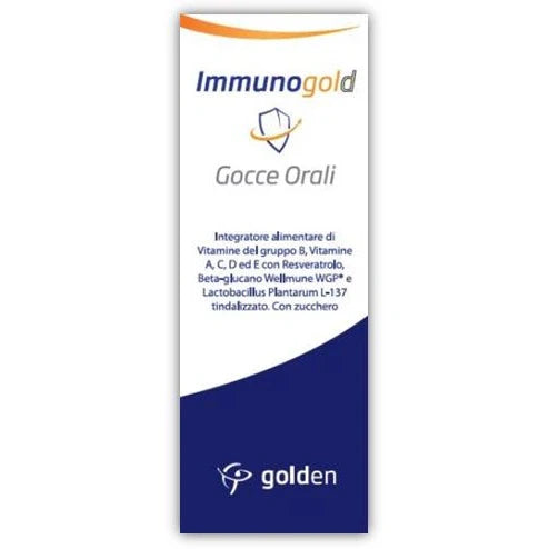 Golden Pharma Immunogold Gocce Orali 30ml Integratori
