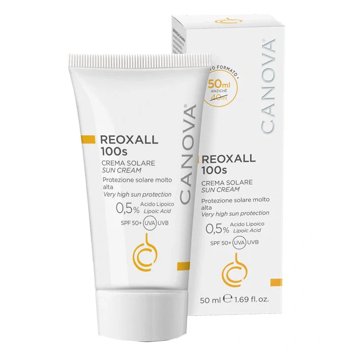 Canova Reoxall Crema Solare 50ml Cosmetici