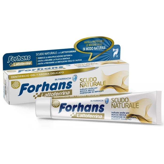 Forhans Scudo Naturale Dentifricio 75ml Dispositivo medico