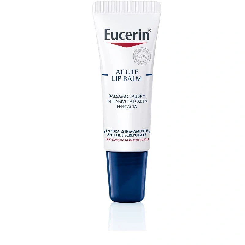 Eucerin Acute Lip Balm 10 ml, balsamo labbra, cosmetici