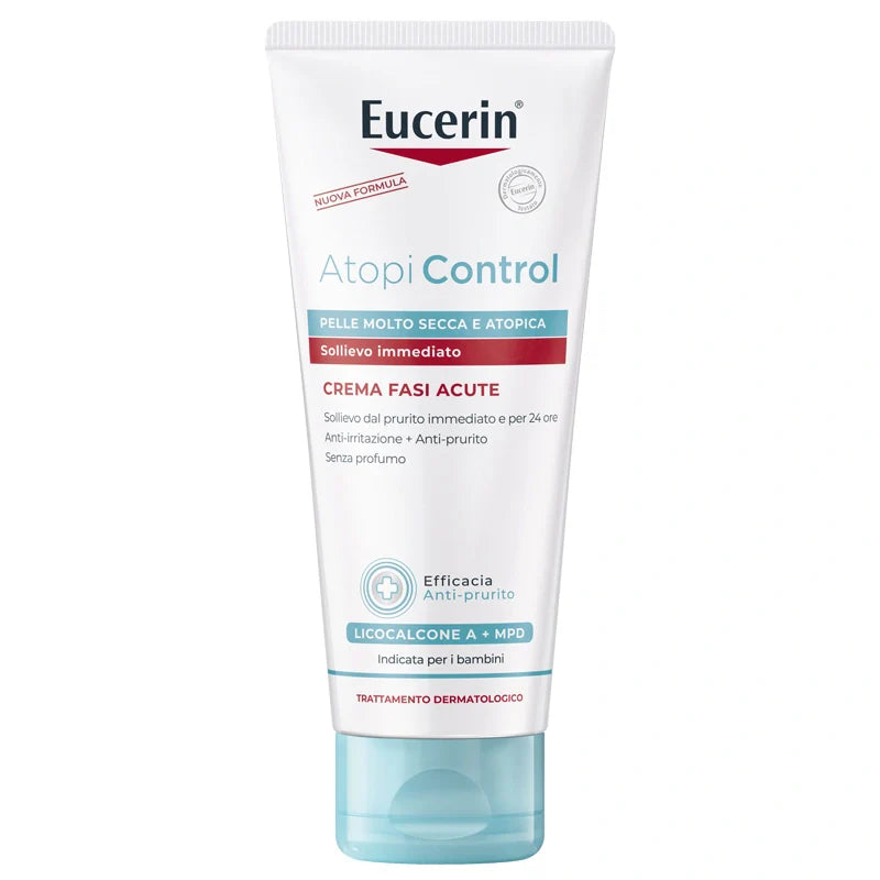 Eucerin Atopi Control Crema 100 ml, cosmetico per pelle atopica