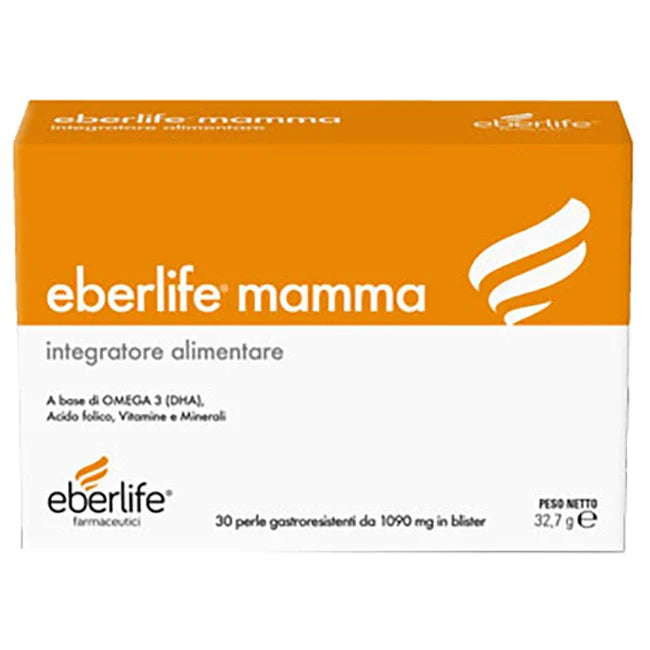 Eberlife Mamma 30 Compresse Mollii, integratore per gravidanza e allattamento