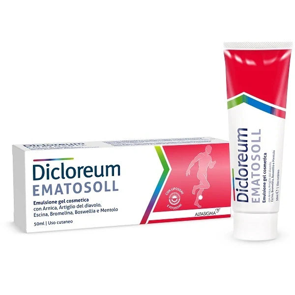 Alfasigma Dicloreum Ematosoll Gel 50 ml Cosmetico