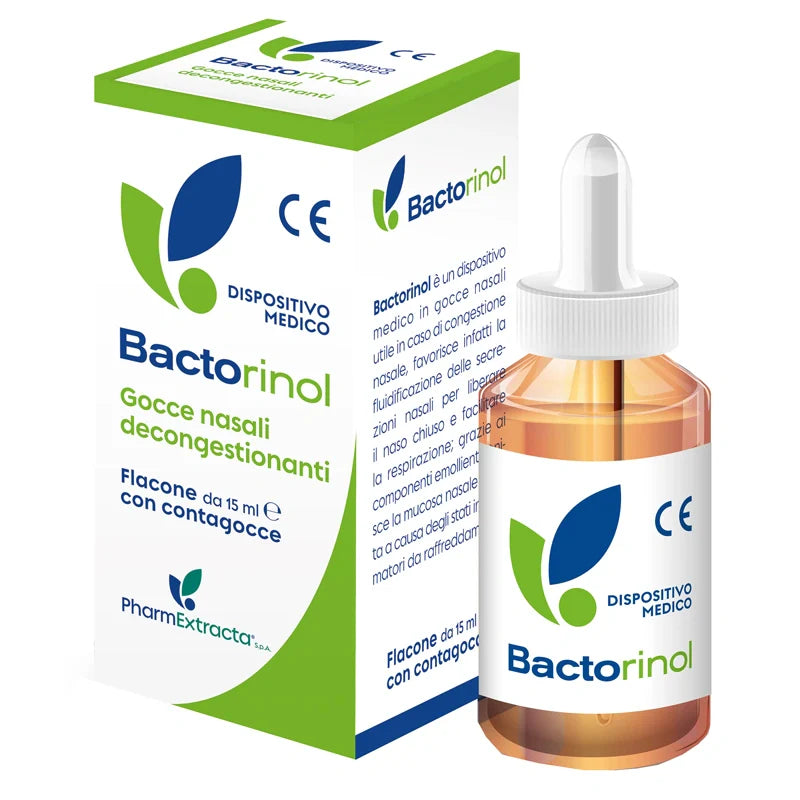 Pharmextracta Bactorinol gocce nasali 15 ml Dispositivo medico