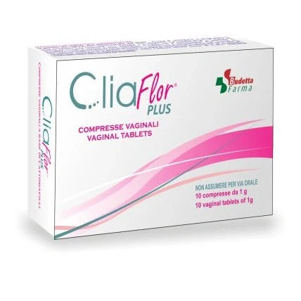 Budetta Farma CliaFlor Plus 10 compresse vaginali Dispositivo medico