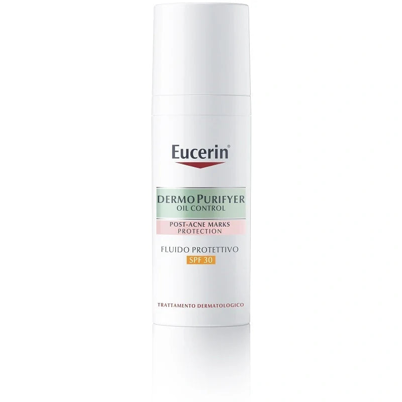 Eucerin Dermopur Fluid Protettivo 50 ml, cosmetico per acne