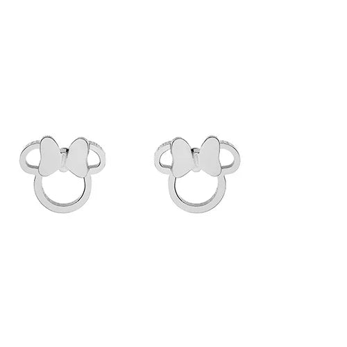 C&S Italy Orecchino Minnie Forato in Acciaio Medicale, Gioielli