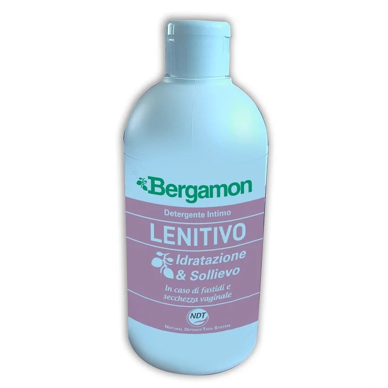 Polifarma Benessere Bergamon Detergente Intimo Lenitivo 500 ml, Detergenti