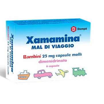 Dompe Xamamina Mal di Viaggio 6 cps Farmaci