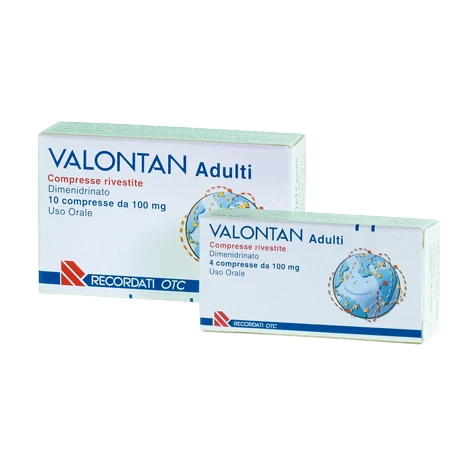 Recordati Valontan Ad 100 mg 10 Compresse Rivestite Farmaco