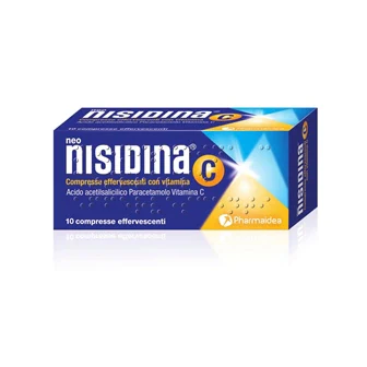 Pharmaidea Neonisidina 10 Compresse Effervescenti con Vitamina C, Farmaci