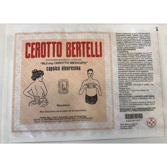 Kelemata Cerotto Bertelli Grande 16x24 cm Dispositivo medico