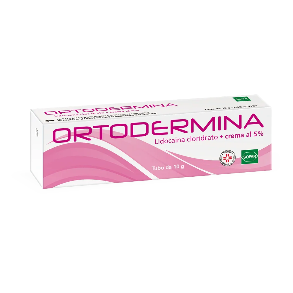 Alfasigma Ortodermina Crema 10g 5% Farmaci