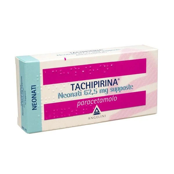 Angelini Tachipirina Neo 62,5 mg supposte Farmaci
