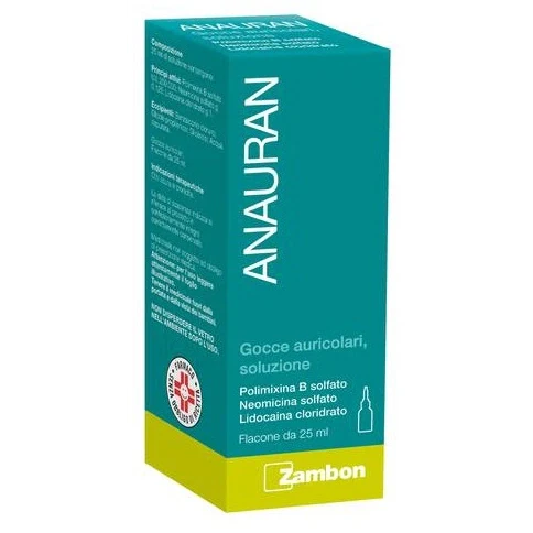Zambon Anauran Gocce Auricolari 25 ml Farmaci