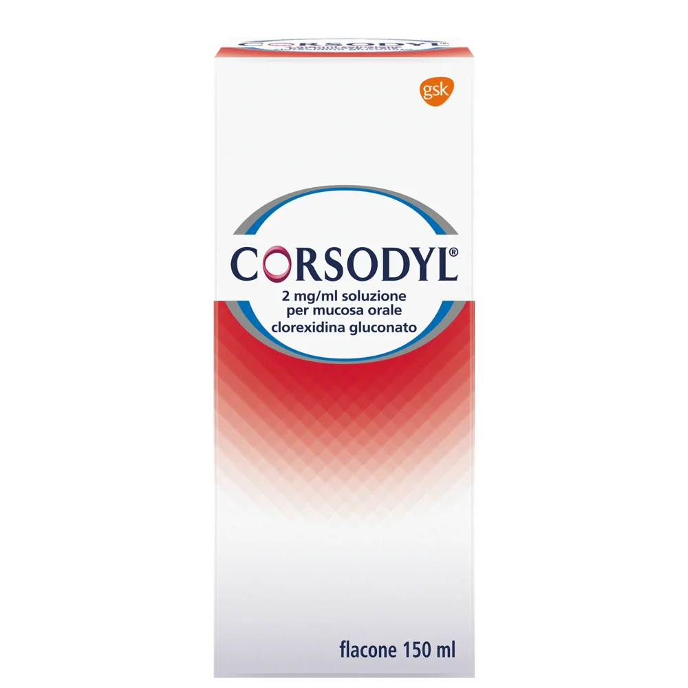 Haleon Corsodyl Soluzione 150 ml Farmaci da banco