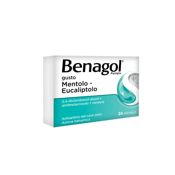 Reckitt Benckiser Benagol pastiglie mentolo eucalipto 24 pz Farmaci da banco