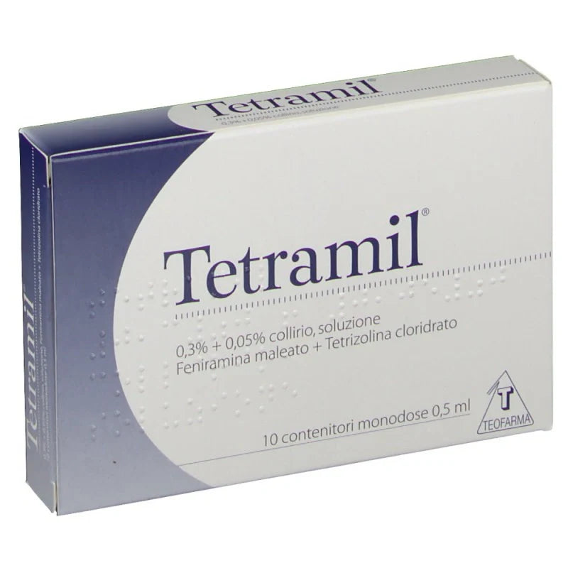 Teofarma Tetramil Collirio Monodose 0,5ml Farmaci