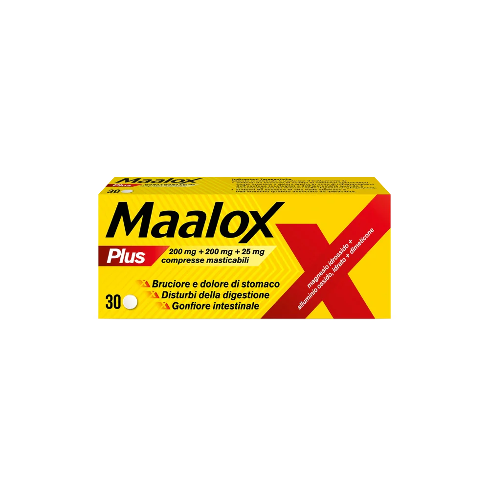 Opella Healthcare MaaloX Plus 30 Compresse Masticabili Farmaci