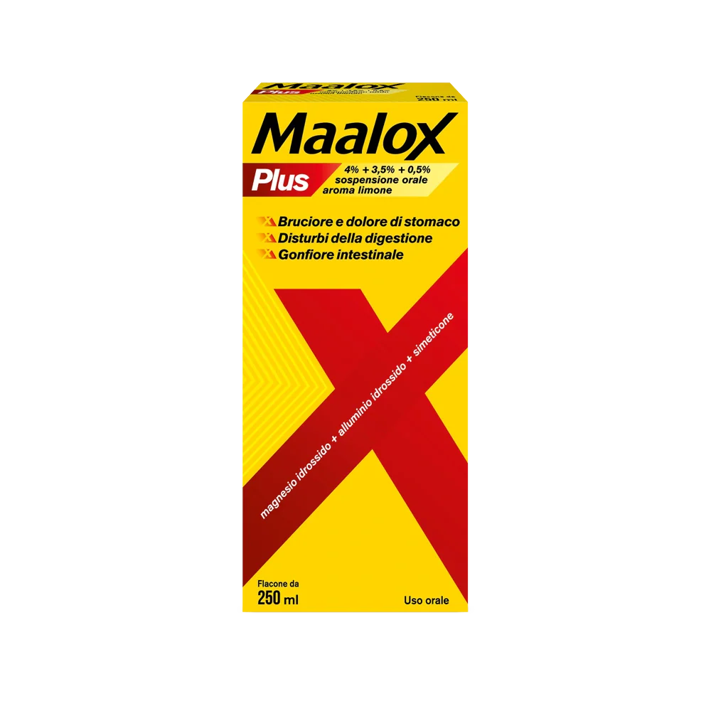 Opella Healthcare Italy MaaloX Plus Sospensione Orale Aroma Menta 250 ml Farmaci da banco