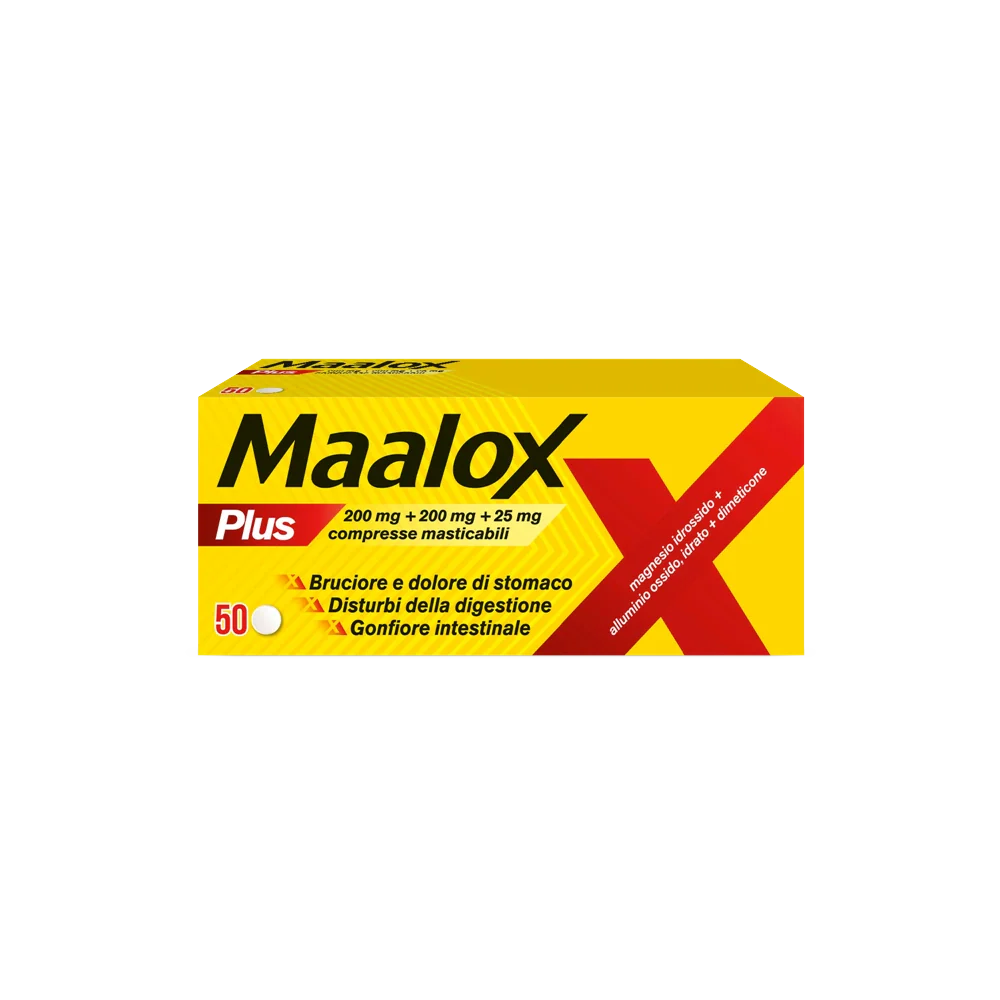 Opella Healthcare MaaloX Plus 50 Compresse Masticabili Farmaci da banco
