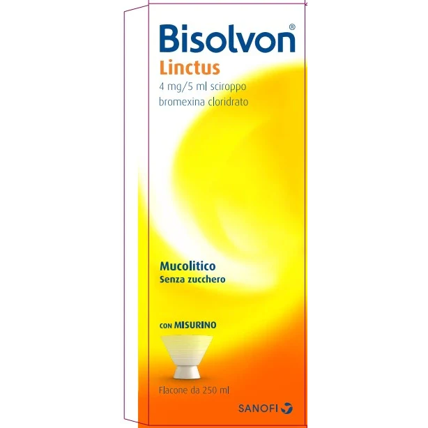 Opella Healthcare Bisolvon Linctus Sciroppo 250 ml Farmaci da banco