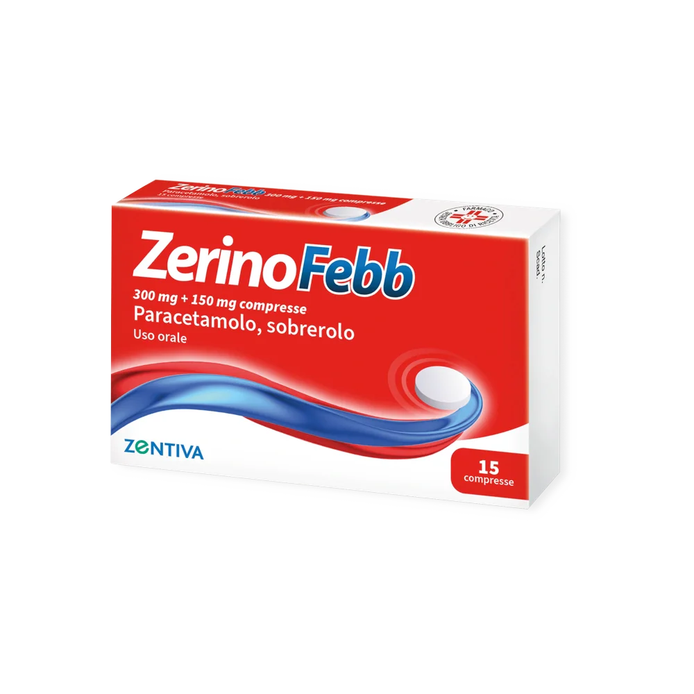 Zentiva Zerinofebb Compresse 15 pz Farmaci da banco