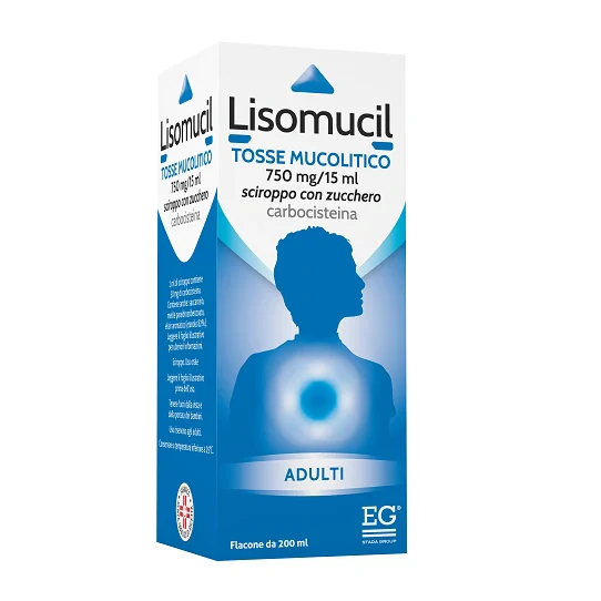 Eg Lisomucil Tosse Muc*ad Sciroppo 200 ml Farmaci da banco