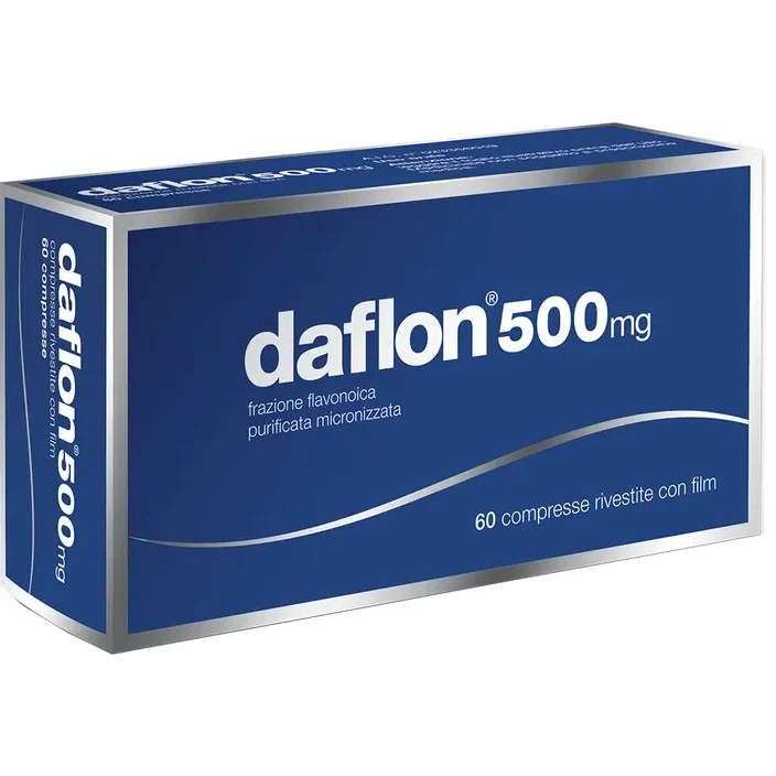 Servier Daflon 500 mg 60 compresse rivestite Farmaci