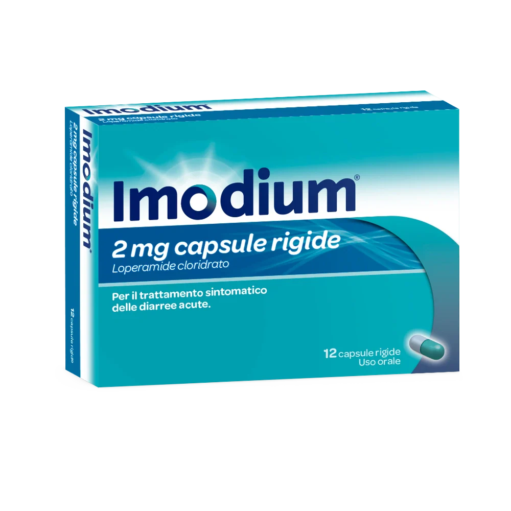Kenvue Imodium 2 mg 12 capsule Farmaci