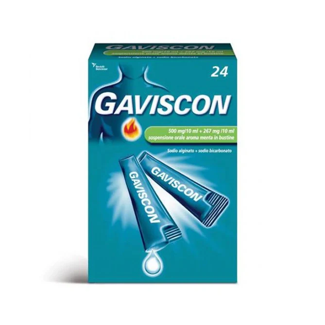 Gaviscon 24 Bustine 500+267mg Farmaci da banco