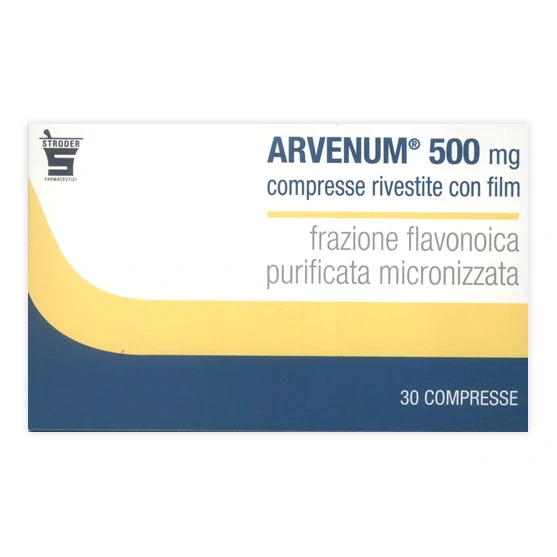 Stroder Arvenum 500 mg 30 compresse rivestite Farmaci