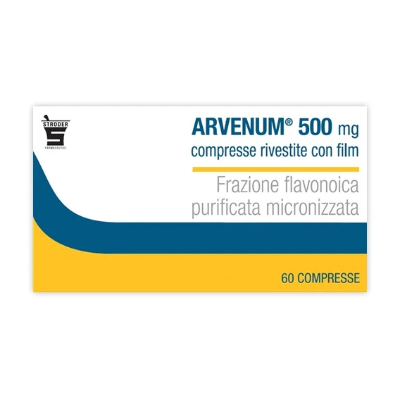 Stroder Arvenum 500 mg 60 compresse rivestite Farmaci