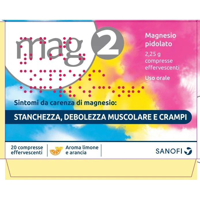 Opella Healthcare Magnesio Pidolato Effervescente 20 Compresse Integratori