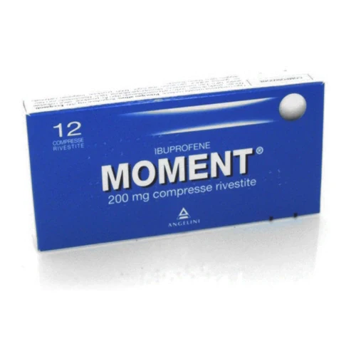 Angelini Moment 200 mg 12 compresse rivestite Farmaco da banco