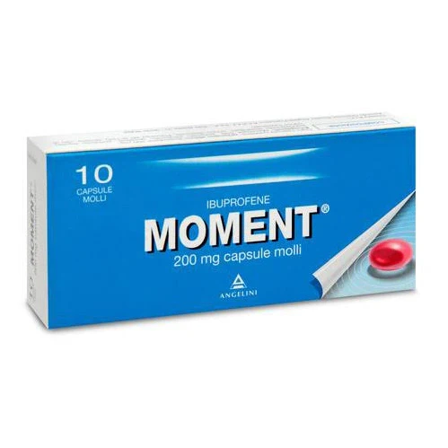 Angelini Moment 200 mg capsule molli, farmaco da banco