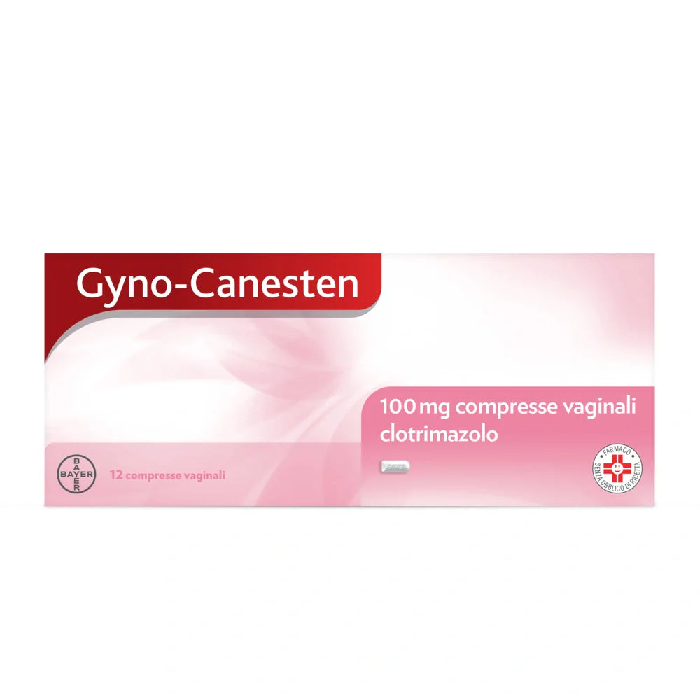 Bayer Gynocanesten 100 mg 12 compresse vaginali Farmaci