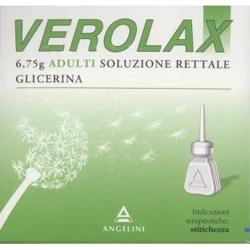 Angelini Verolax Ad Rett 6 Clismi 6,75g Farmaci