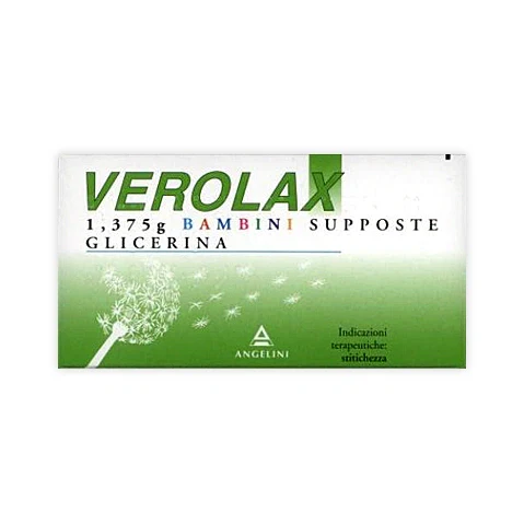 Angelini Verolax BB 18 supposte 1,375 g Farmaci
