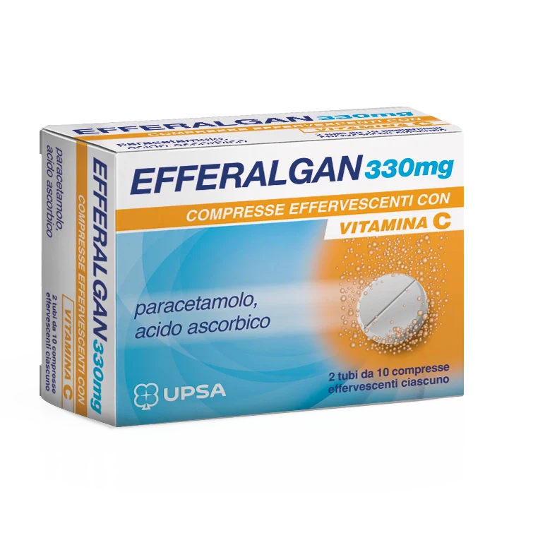 Upsa Efferalgan 330 mg compresse effervescenti Farmaci