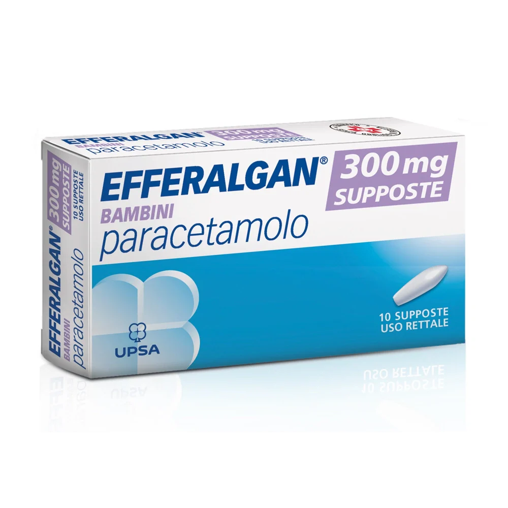 Upsa Efferalgan 300 mg supposte bambini Farmaci